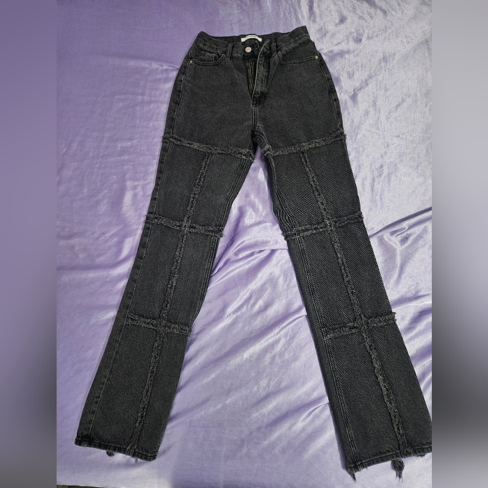 Black bell bottoms